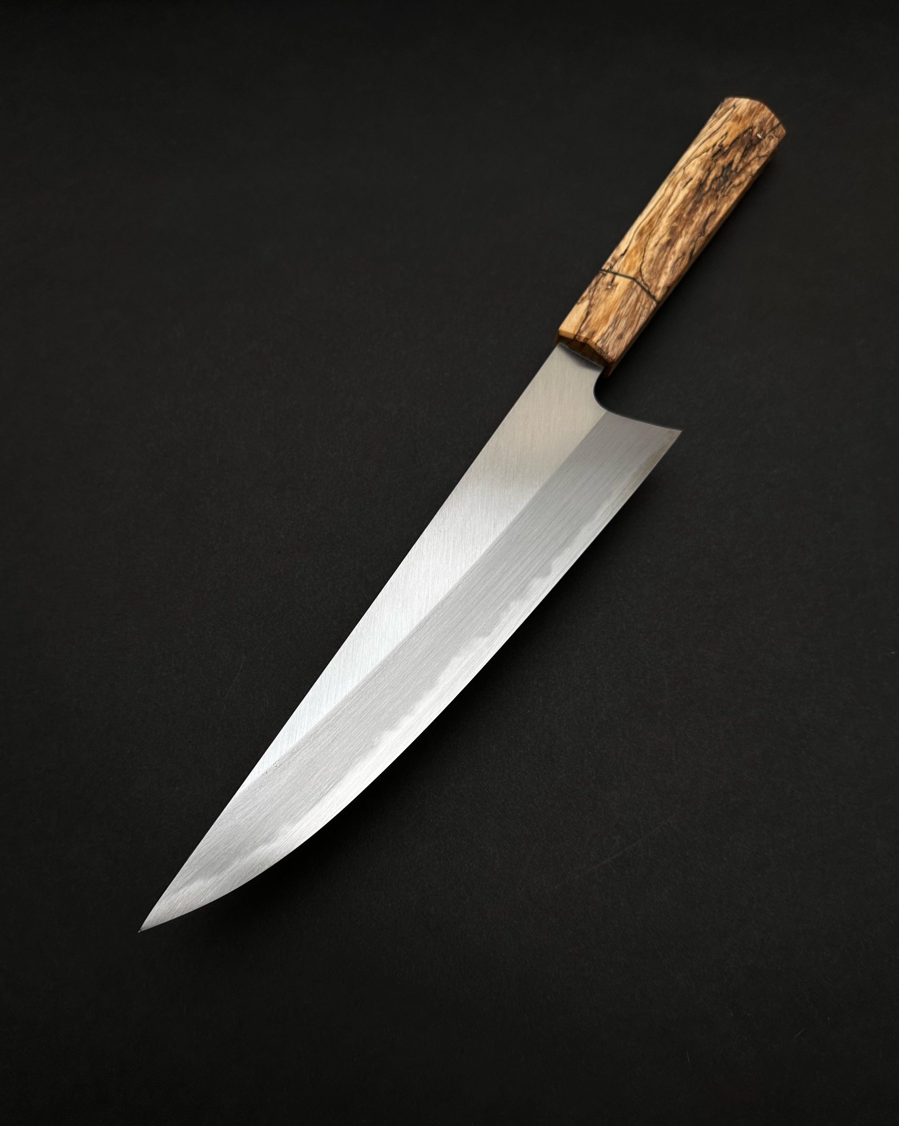 Chefs Knife in Spalted Tamarind - 1FAAAC72-F6FB-4FFE-BB90-074F6086FE6F