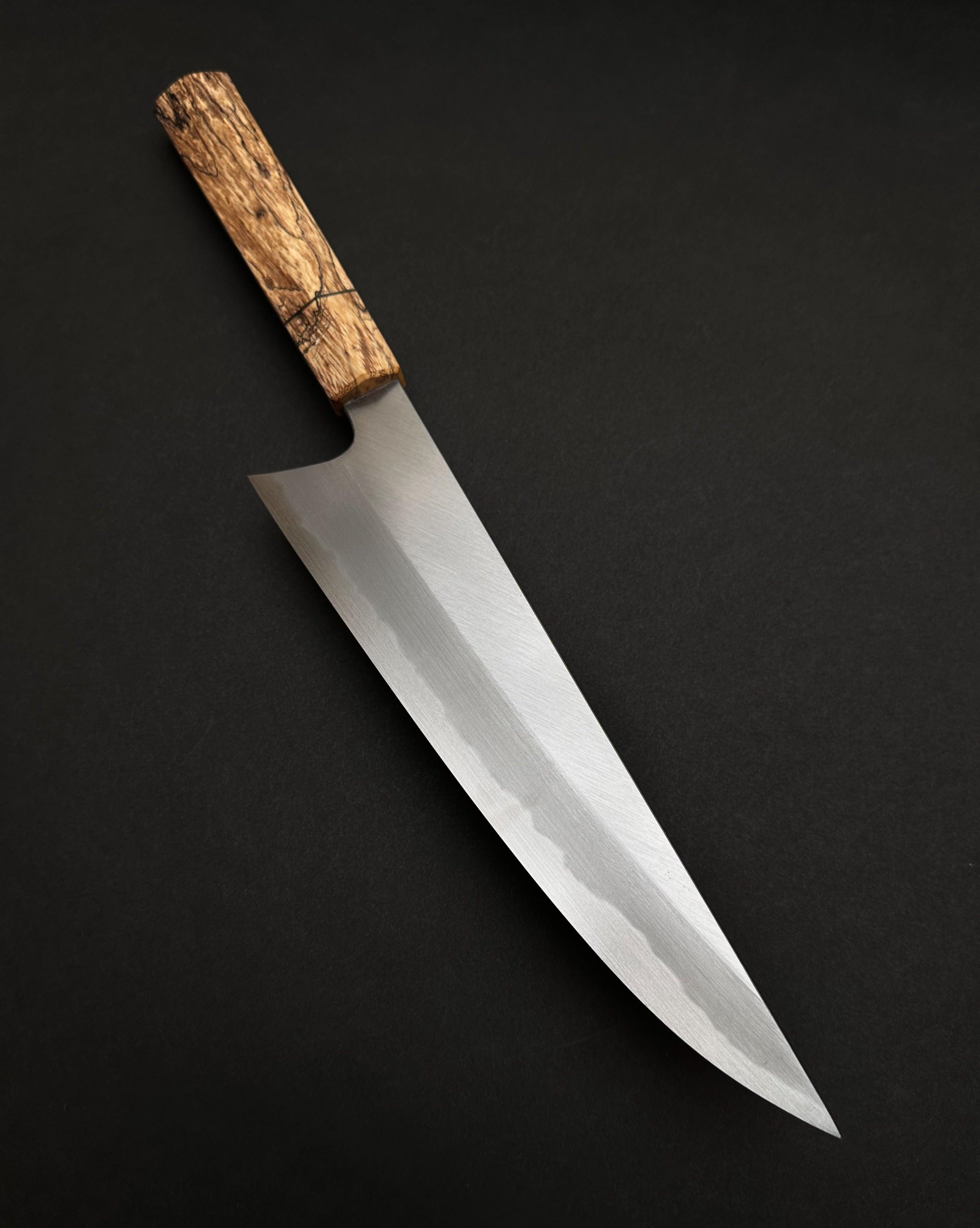 Chefs Knife in Spalted Tamarind