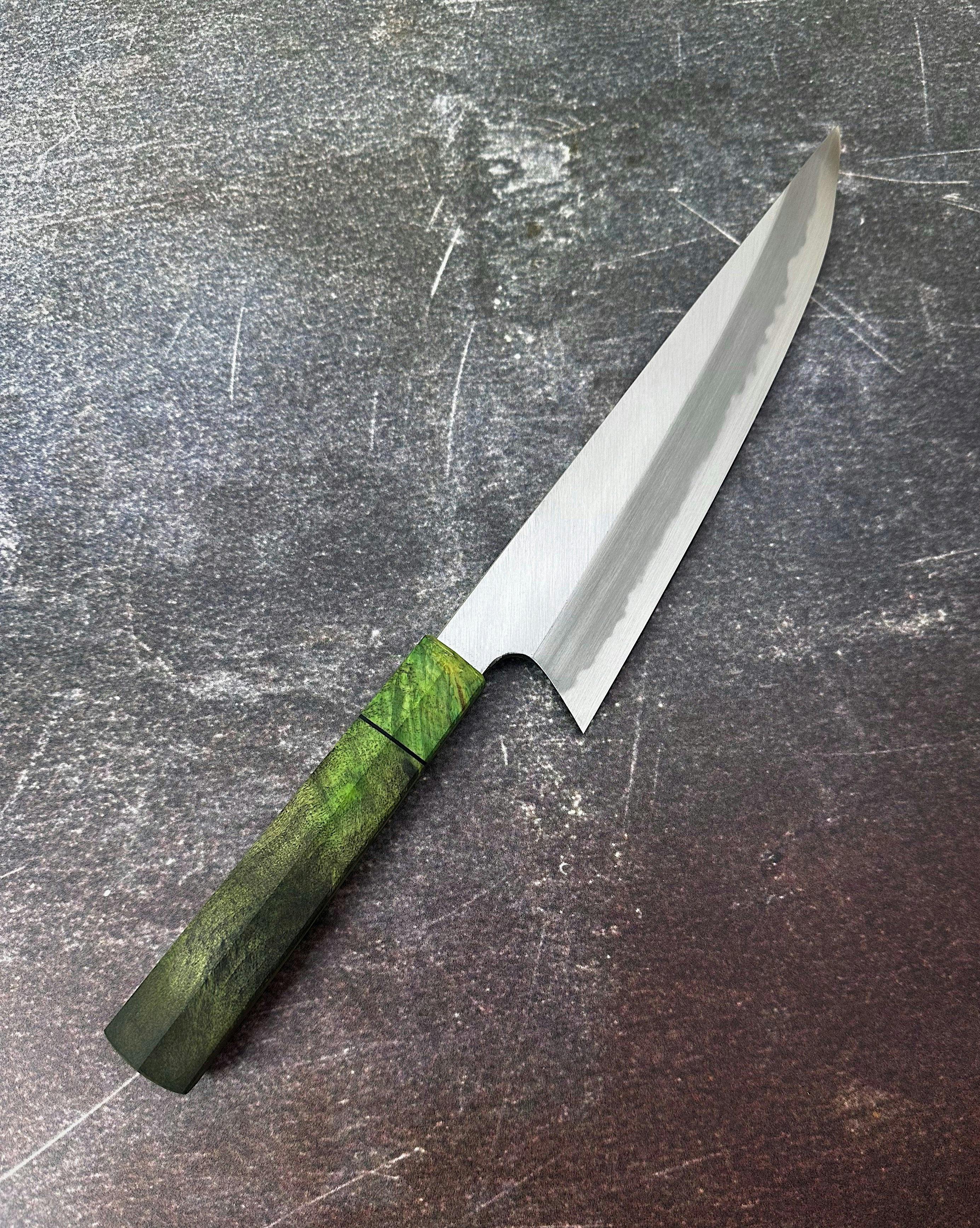 Chefs Knife in Buckeye Burl - image_f7cdfd1d-382c-4a71-9e4f-0cabeb434935