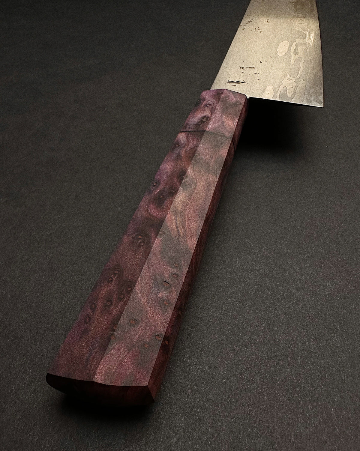 Wrought Iron Clad Chef w/Redwood Burl