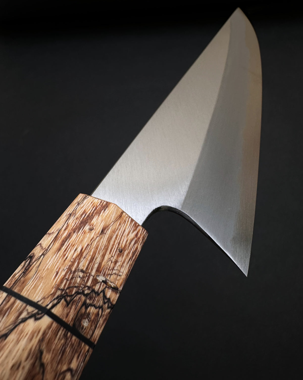 Chefs Knife in Spalted Tamarind