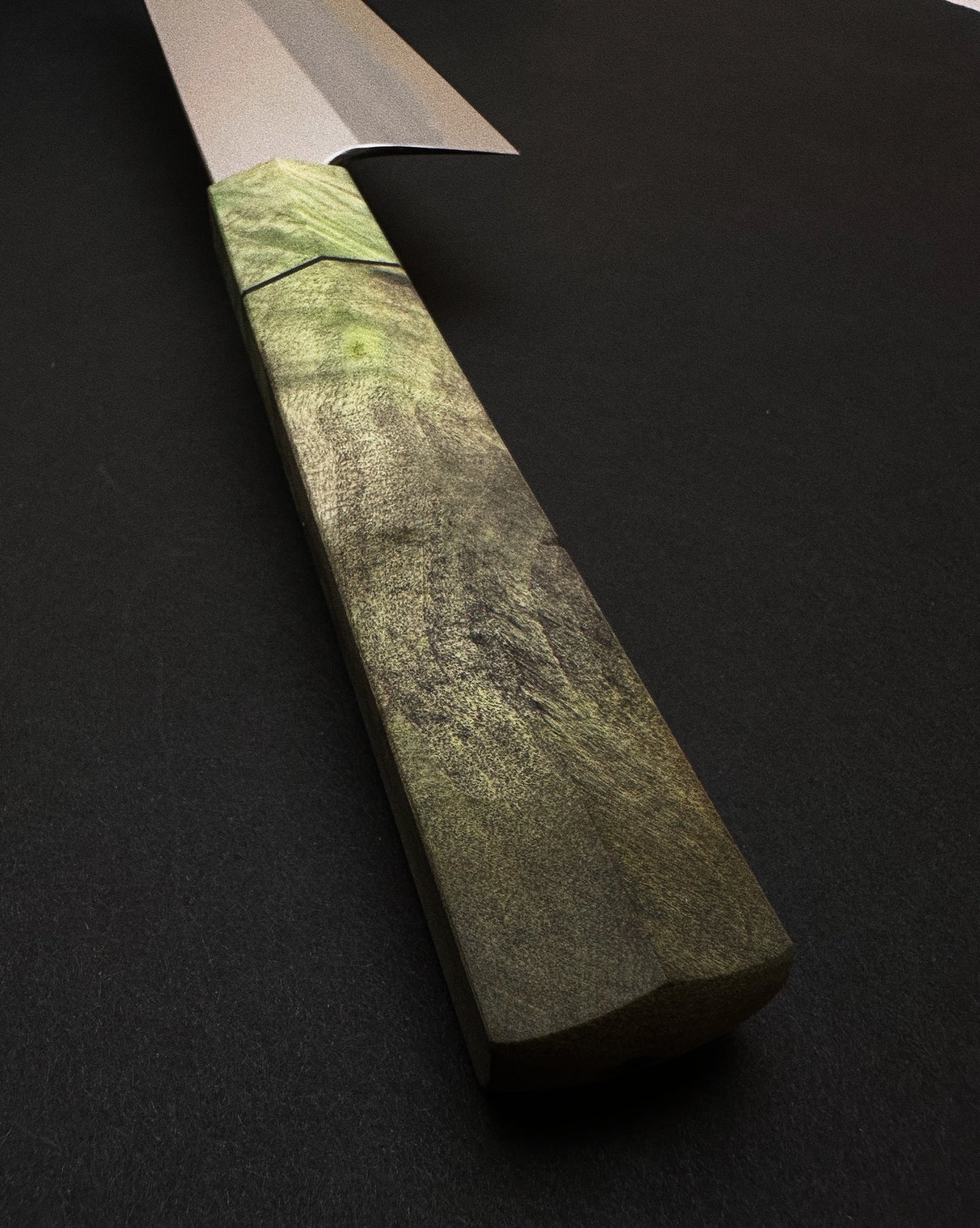 Chefs Knife in Buckeye Burl