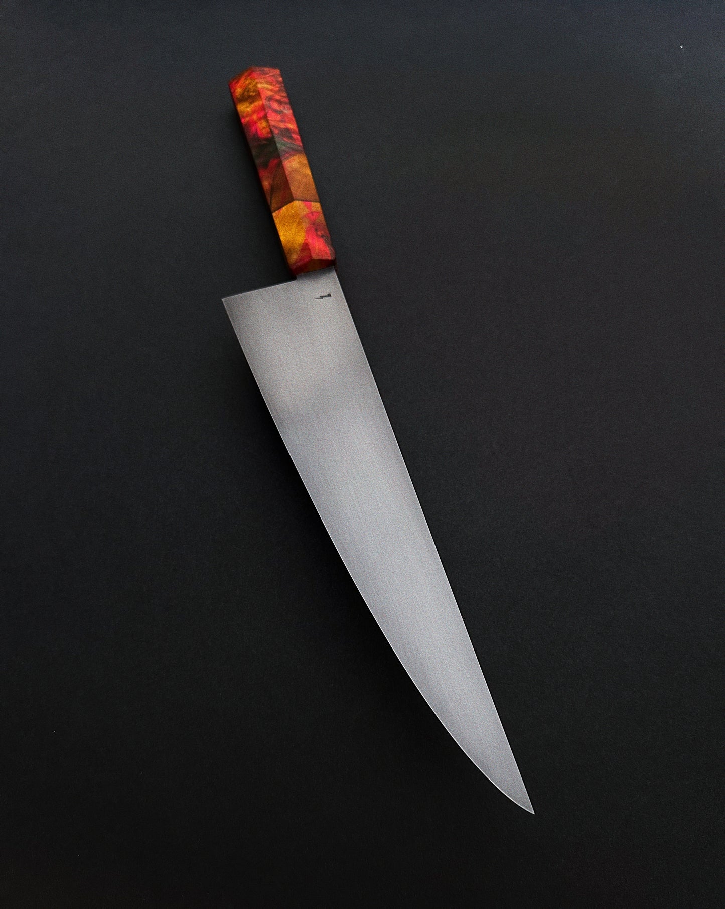 Chefs Knife w/ Birch Burl