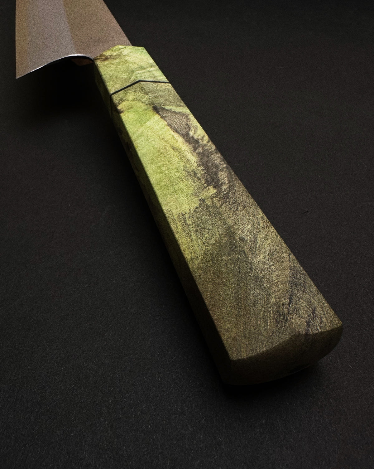 Chefs Knife in Buckeye Burl