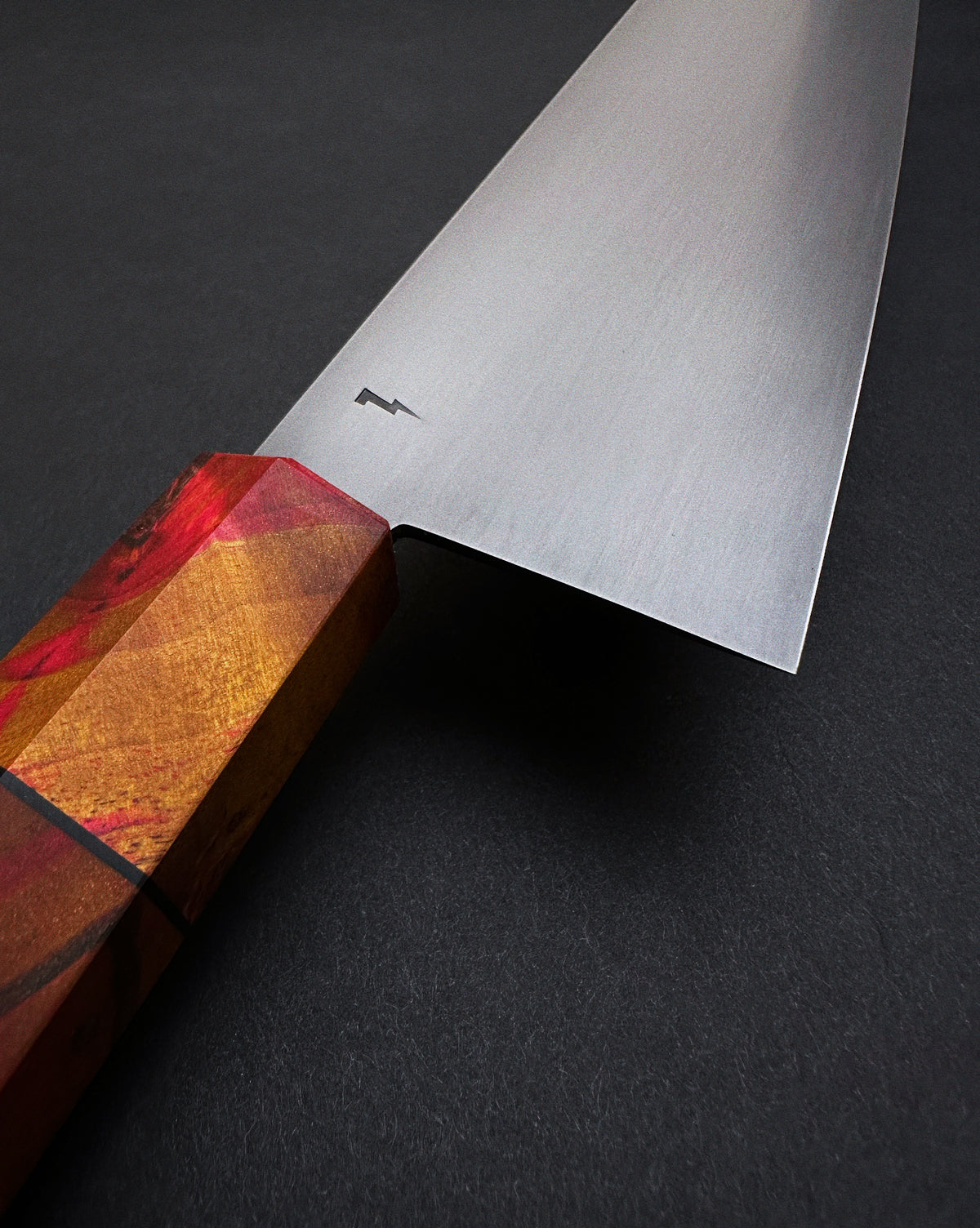 Chefs Knife w/ Birch Burl